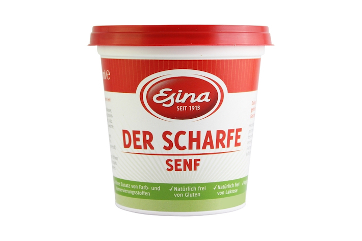 Esina-Senf, der scharfe Klassiker aus Chemnitz.