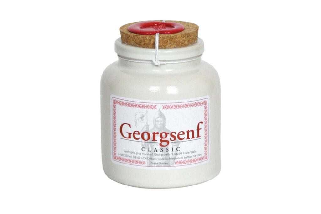 Georgsenf Classic ist der beste Senf aus Sachsen-Anhalt. 